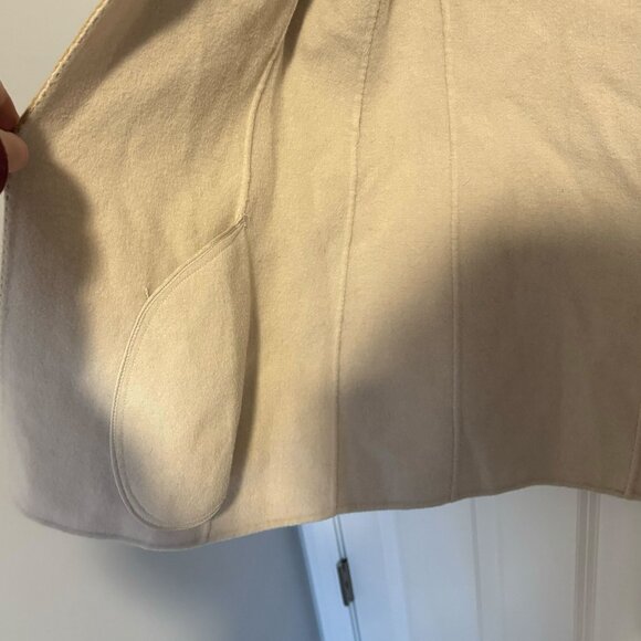 Dana Buchman Tan Wool Open Front Cardigan - Size 8 - Picture 5 of 9